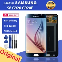 original 5 1 lcd display for samsung galaxy s6 g920 g920i g920f lcd screen touch digitizer assembly for galaxy s6 lcd display