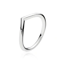 silver color ring charms raised heart simple style for women party jewelry