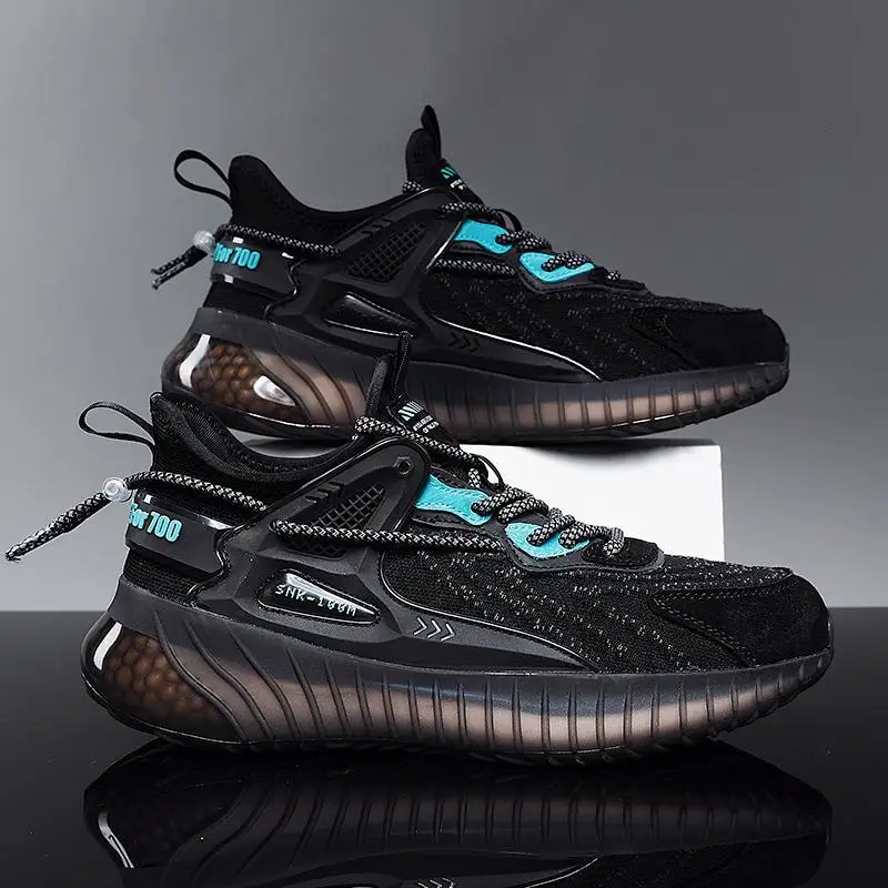 

2021 Men Sneakers Outdoor Casual Shoes Running Sneakers Trend Casual Shoe Male Breathable Leisure Sneakers Non-slip Footwear