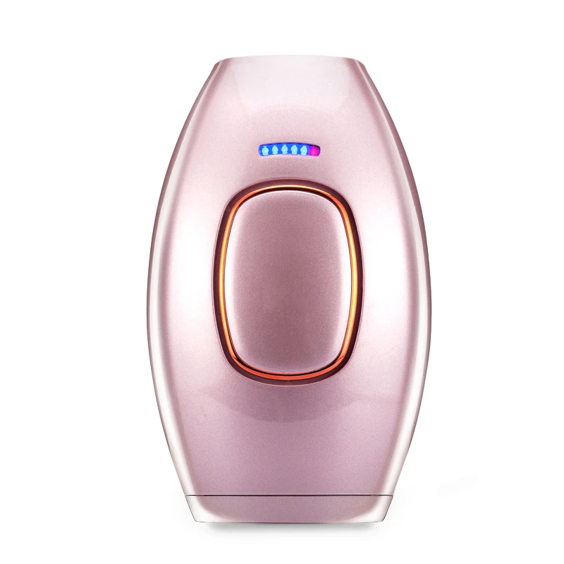 Rose gold Лазерный эпилятор для удаления волос IPL Удаление волос для постоянного 500000 вспышка Depiladora лица все тело безболезненная Личная забота - Color: Rose gold