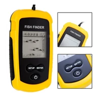 depth fish finder with 100m wireless sonar sensor echo sounder lcd fishfinder for lake sea fish saltwater smart portable finder