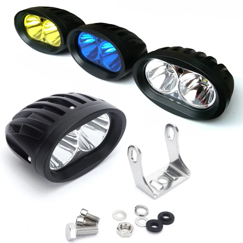 12v/24v 20 Вт водить мотоцикл светильник лампы автомобиля вспомогательное пятно