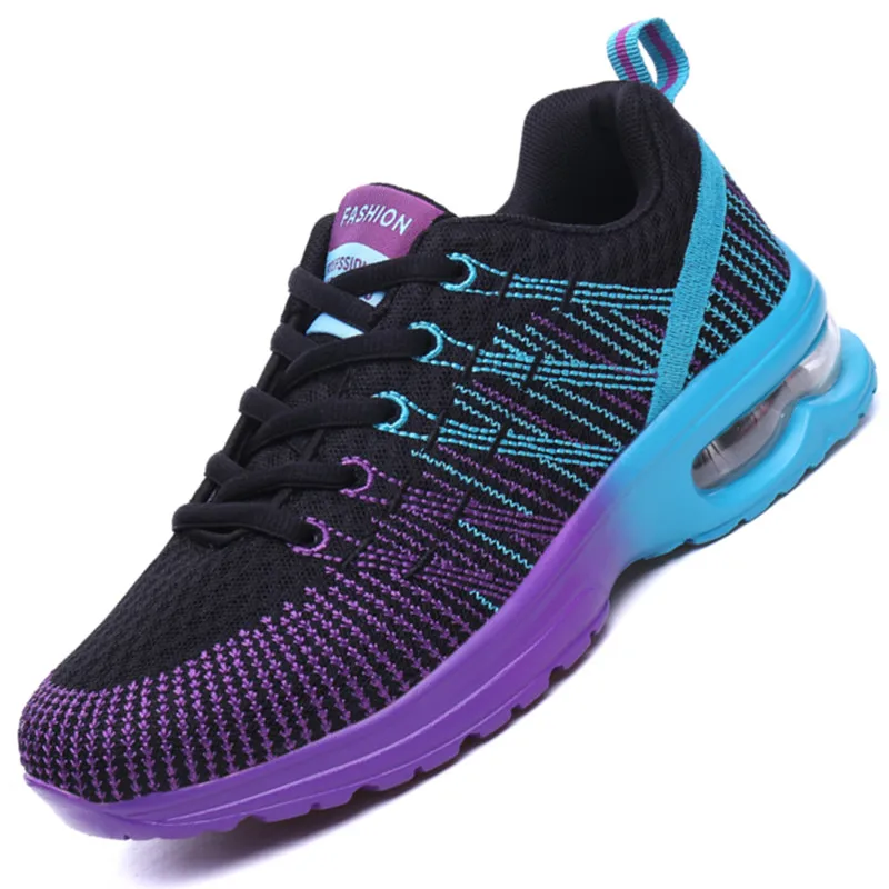 

Women Light Running jogging Shoes 2020 Spring Autumn New Outdoor Sneakers Verano Knit Upper Breathable Gym Sport Shoes 35-42