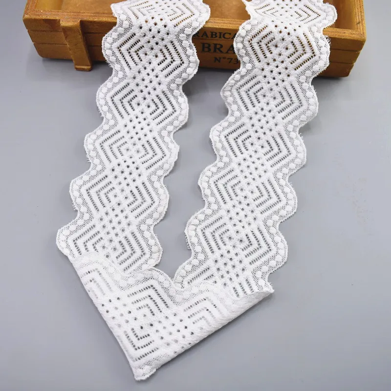 5 ярдов/партия белые эластичные кружева|Кружево| |