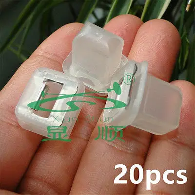 

20x for BMW E38 E39 Door Card Insert Trim Grommet Clips Inlay Wood Strip