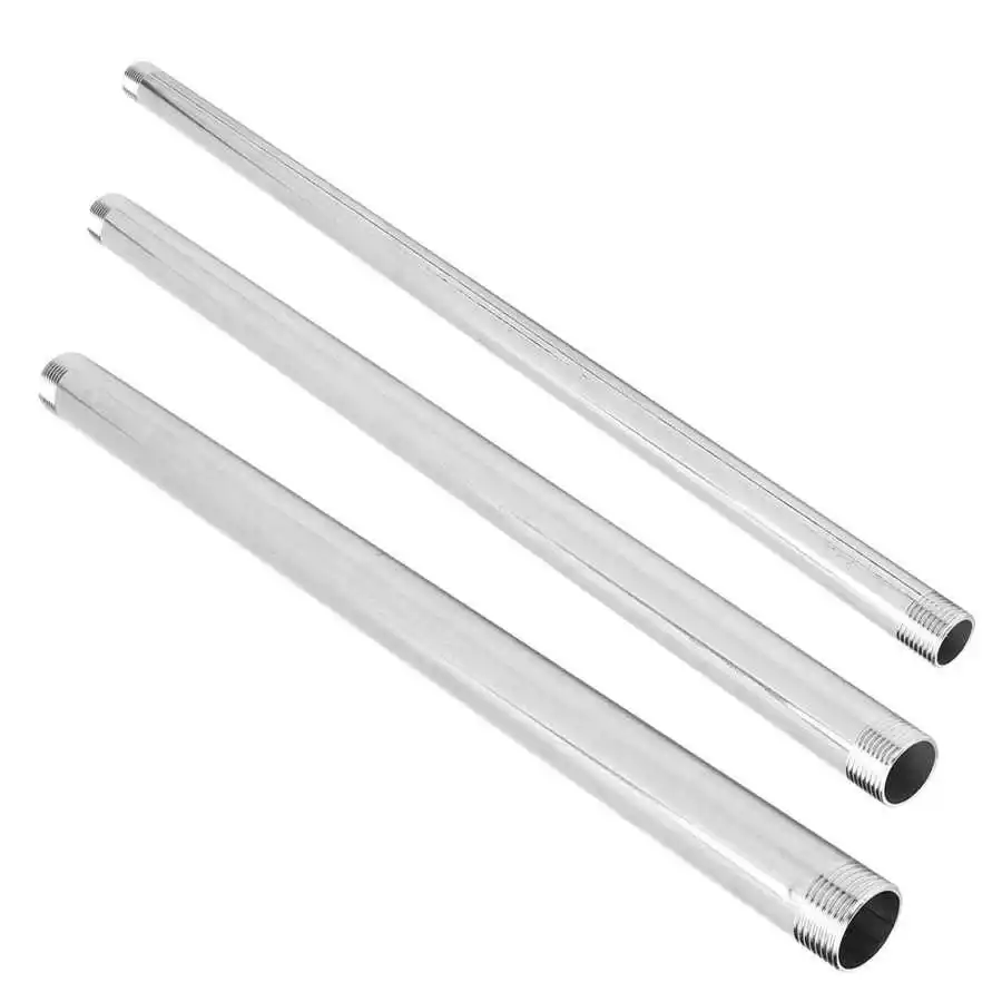 Нержавеющая сталь Мужской резьба трубы ниппель адаптер фитинги сантехника