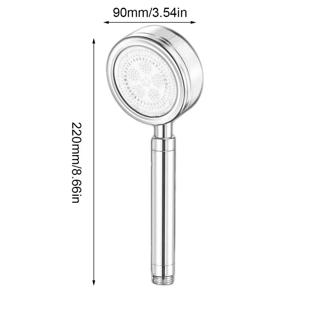 Космический алюминиевый ручной душ для ванной комнаты водосберегающая насадка