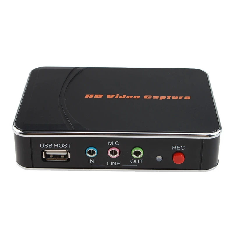 HD игра видео Захват 1080P HDMI YPBPR рекордер для XBOX One/360 PS3 /PS4 одним щелчком мыши без ПК