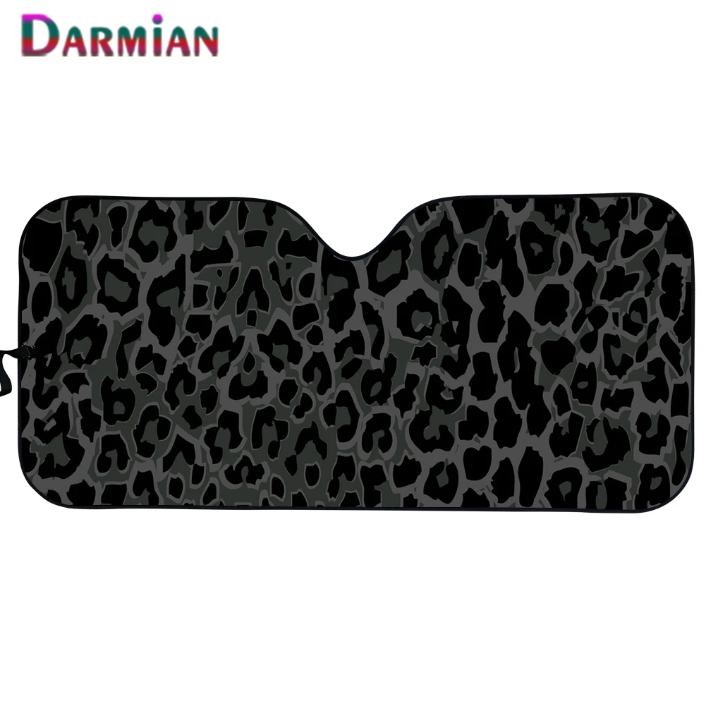 Солнцезащитный козырек для автомобиля DARMIAN защитный салона цветной Леопардовый