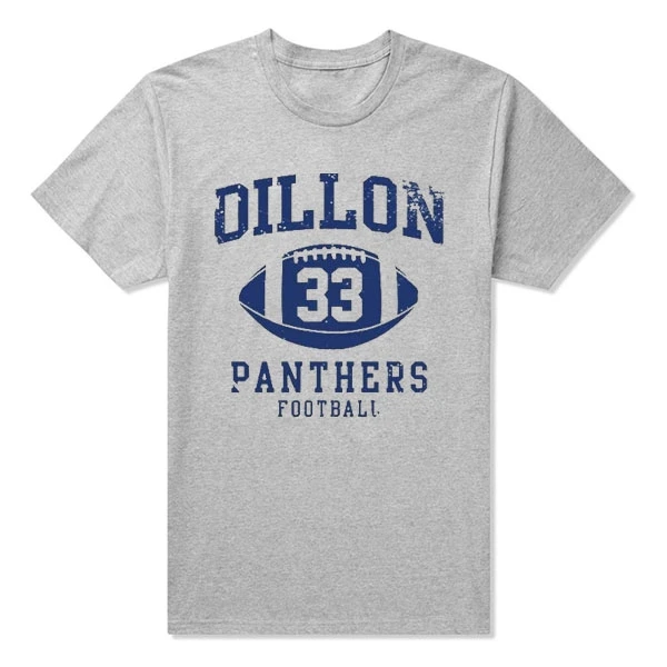High Quality friday night  Dillon Panthers  tim riggins dillon 33   t-shirt  Camisetas Cloth  panthers