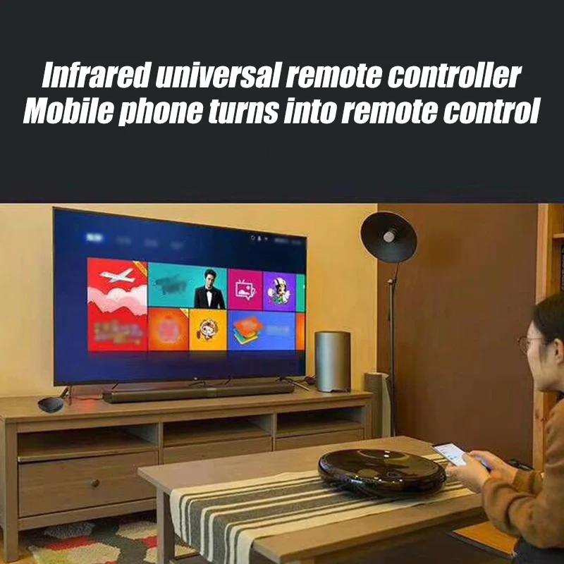 

Wifi Infrared Smart Remote Control Tv Set-top Box Air Conditioner Remote Control Compatible With Apple Android Mobile Phone