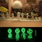 10 шт.лот елка эльф светящаяся елка спирты микро Ландшафтная фигурка орнамент мини садовая статуя горшечные игрушки уличное украшение