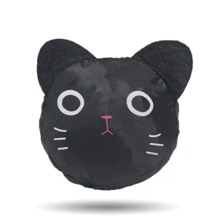 Сумка с мультяшным котенком персонализированная тоут складная сумка для