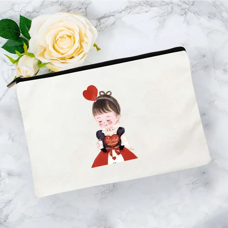 

Cute Baby Cosmetic Bag for Makeup Woman Mini Pouch Bags Women Handbags Storage Free Shipping Make Up Kawaii Organizer Women's
