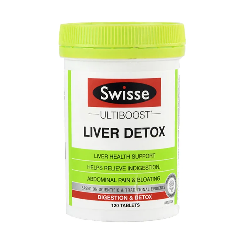 Australia Swisse Liver Detox 120Tablets Antioxidant Support Detoxification Function Indigestion Bloating Cramping Relief |