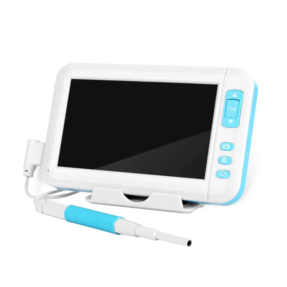 

Видеоотоскоп, камера для осмотра ушей, 3,9 мм, 1080p, цифровой медицинский эндоскоп, инструмент для очистки, экран 4,3 дюйма, HD дисплей