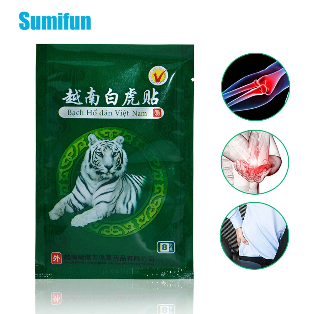 

104 шт. Sumifun с вьетнамским белым бальзамом “Звездочка” бальзам медицинский пластырь от боли заплата сброса мышц спины шеи, игрушка для сняти...