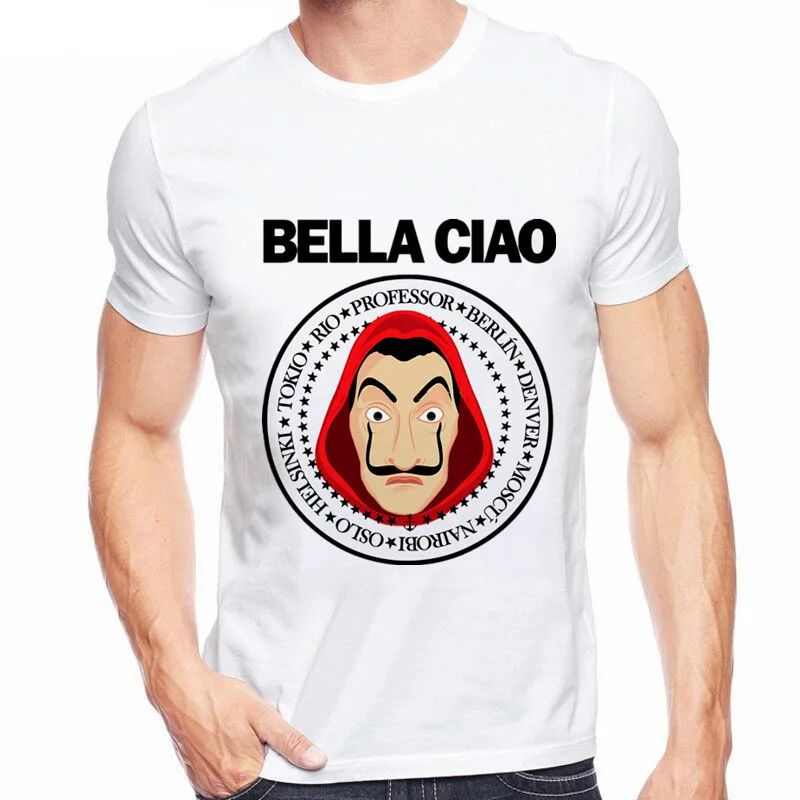 

la casa de papel t shirt for women Clothes 2020 summer short Sleeve Ladies T-Shirt Bella ciao funny Tops Female Tumblr tee