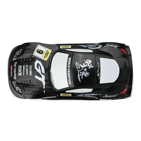 RC 1:10 плоский бегущий на дороге автомобиль дрейф ПВХ 190 мм GT корпус для HSP/HPI/Tamiya/