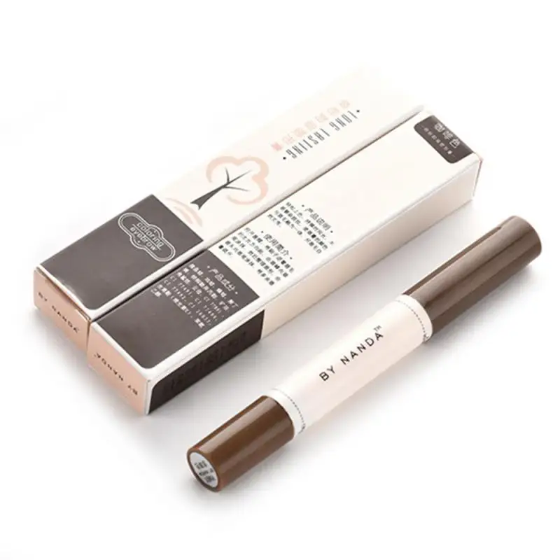 Оптовая продажа натуральный макияж бровей Гель Карандаш палитра теней для