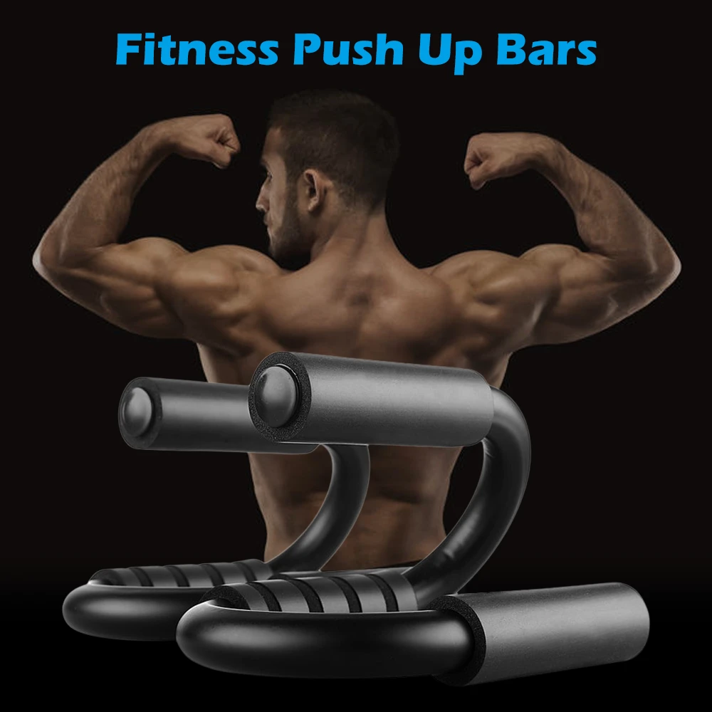2 шт пуш ап бар оборудование для фитнеса стальные опоры отжиманий с эргономичной S