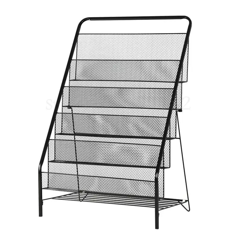 Детская книжная полка железная для книг и картин в детском саду хранения детских