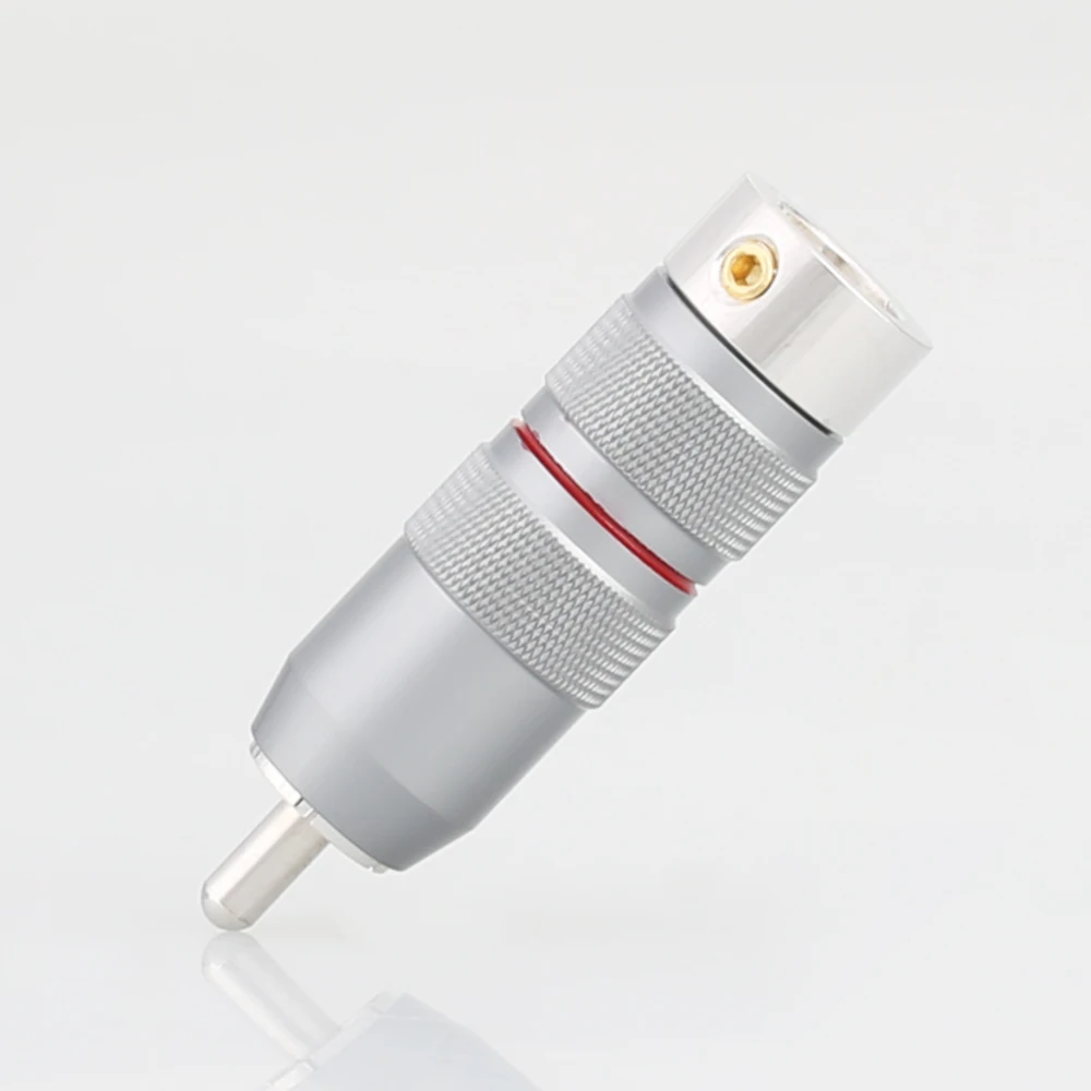 Viborg VR107R родиевое покрытие Чистая медь RCA межблочный разъем аналоговый