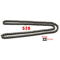 520128 motorcycle drive chain atv parts 520 pitch heavy duty gold o ring chain 120 links motocross dirt bike pit bike
