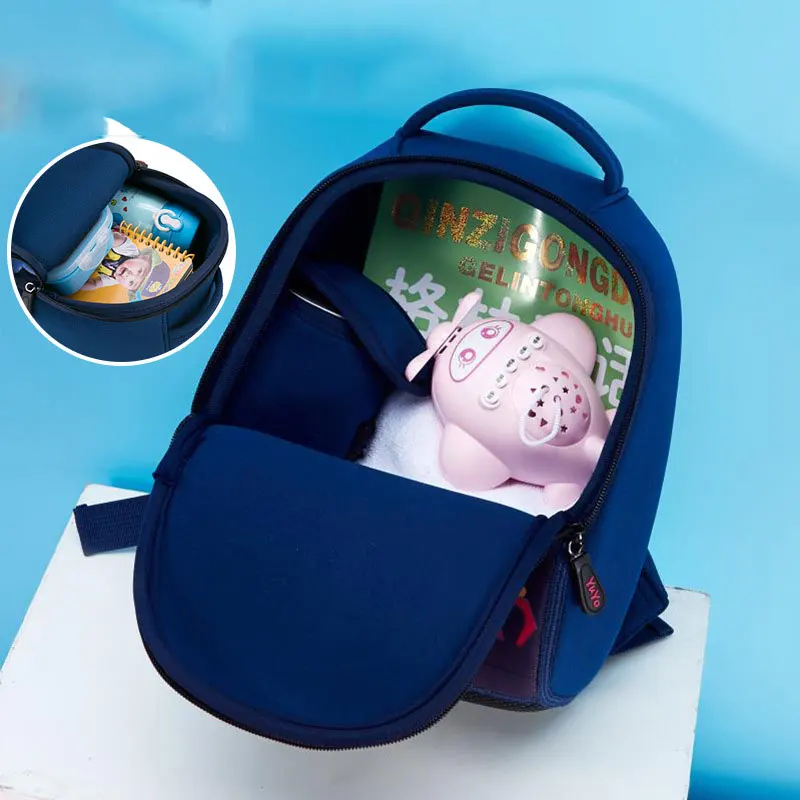 Unicorn Printed Kids School Bags for Boys Kindergarten Student Backpack Creative Animals Children Daypack Mochila Infantil