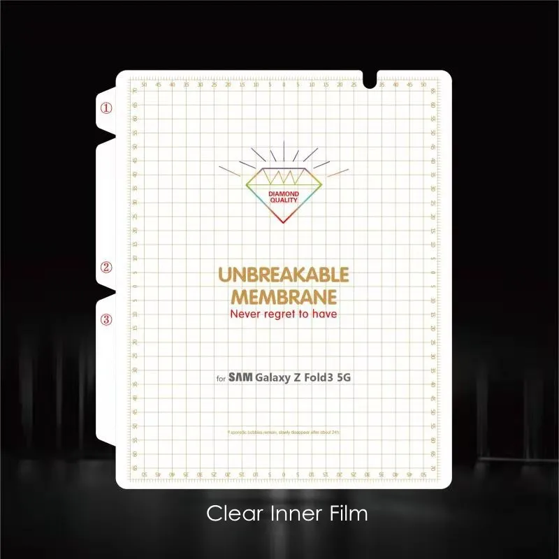 invisible front back hydrogel film for samsung galaxy z fold3 ultra light clear matte screen protector for galaxy z fold 3 2 free global shipping