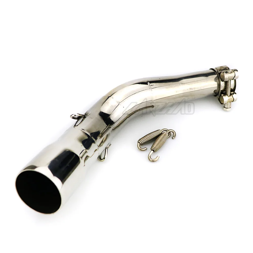 Выхлопная средняя труба GTS для мотоцикла нержавеющая сталь Piaggio Vespa 250 300 2007 2017 2018