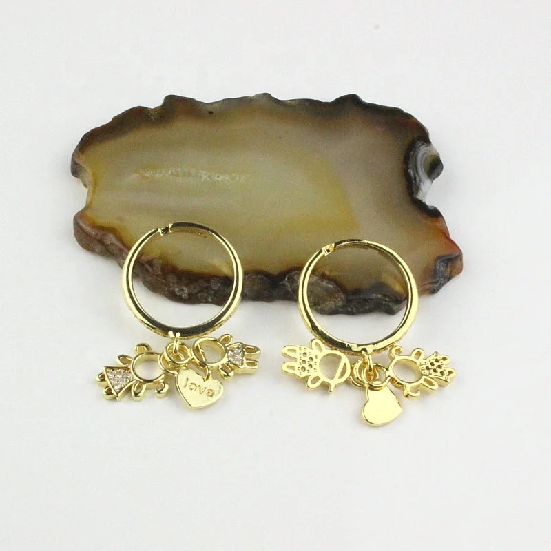 10 шт./лот Горячая распродажа! Модные ко дню матери тематические кольца фианит