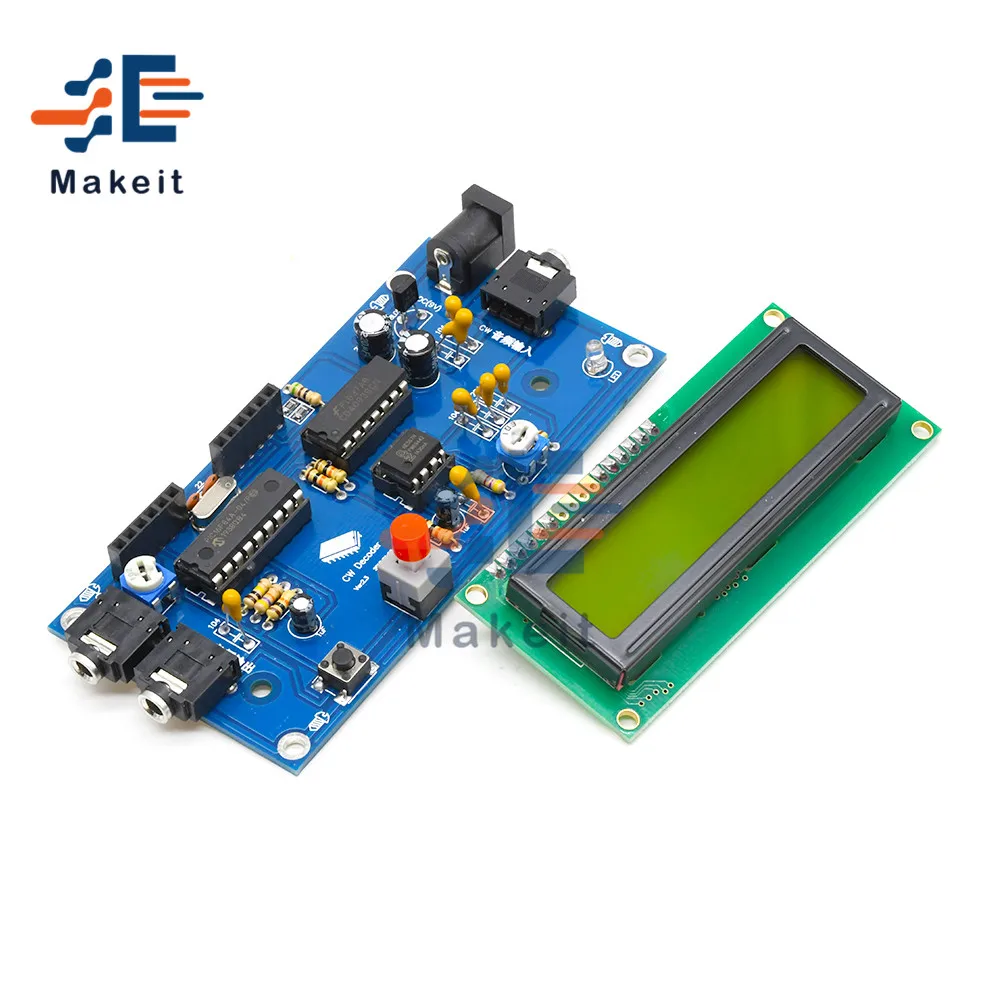 Ham радио Essential CW декодер кода Морзе читатель переводчик аксессуар DC7-12V 500mA |