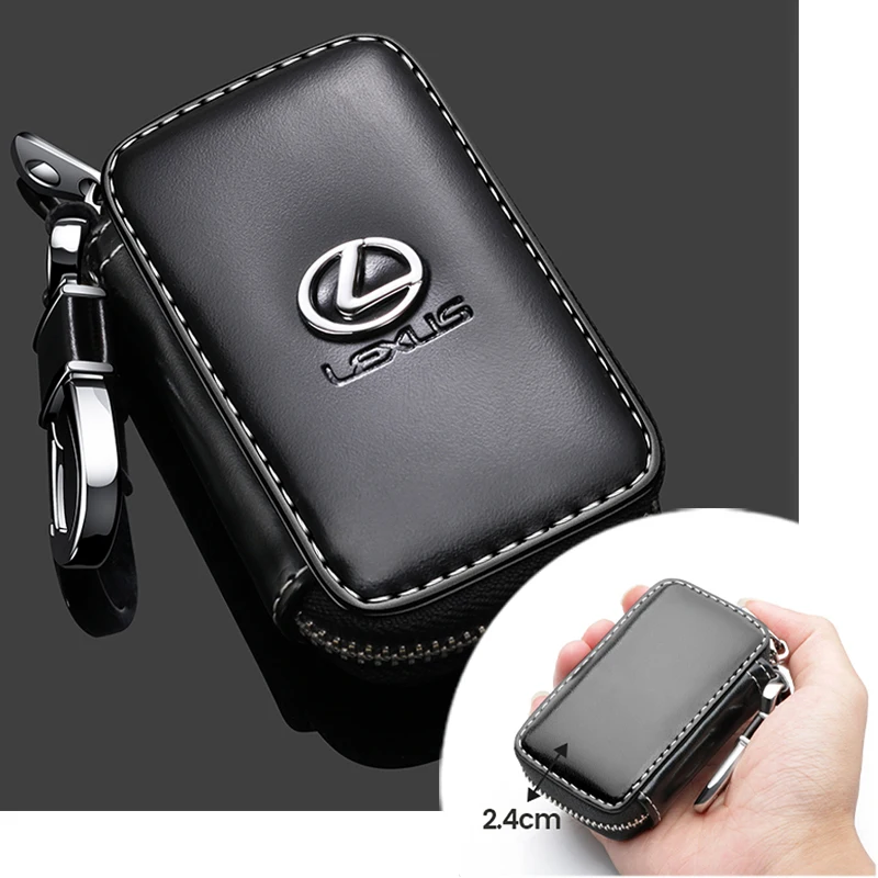 

Auto Logo Key Bag Leather Key Wallet Car Multifunction Keychain Key Case Holder For Lexus ES300 RX330 GS300 IS250 IS200 CT200h