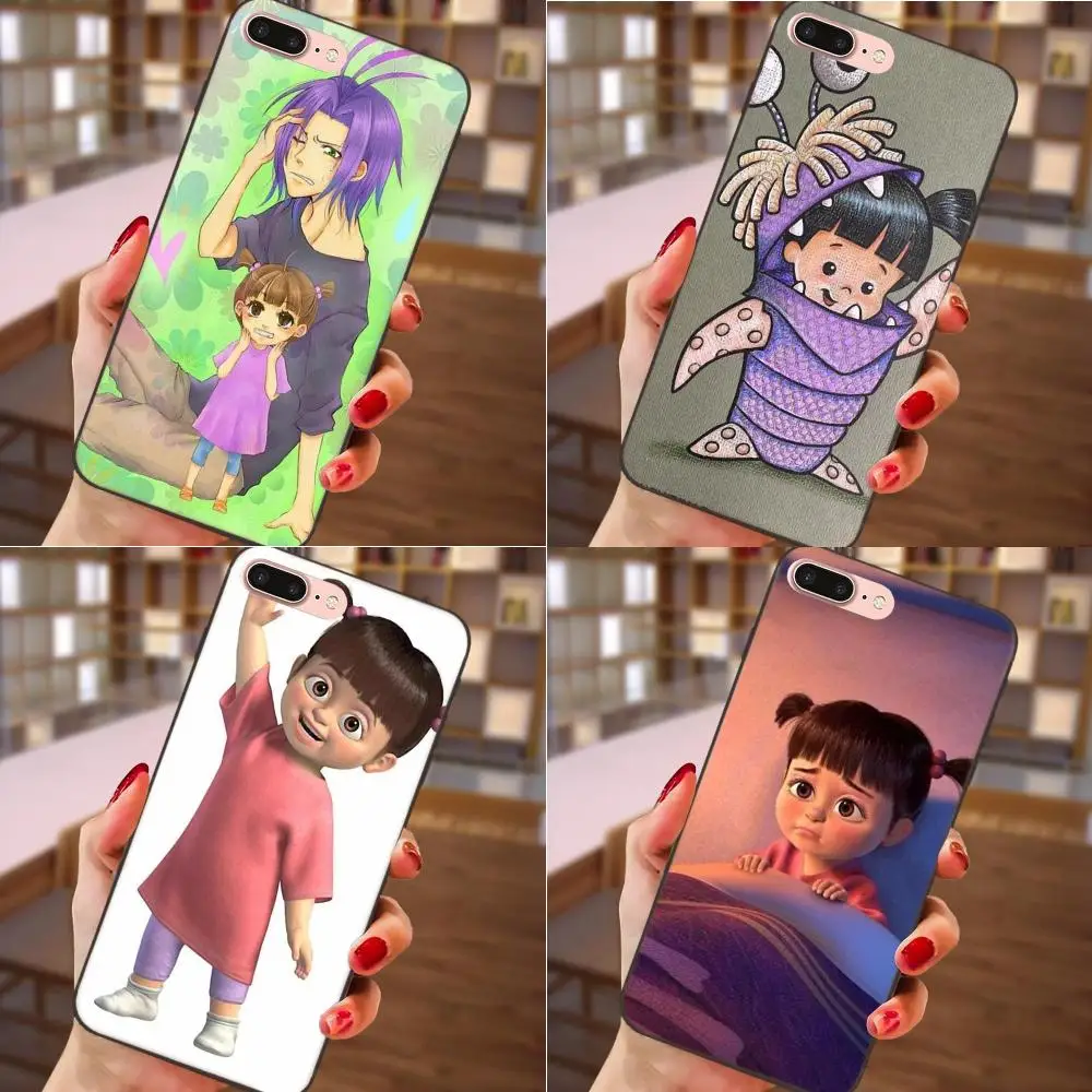 Мягкий чехол для телефона Apple iPhone 4 4S 5 5S SE 6 6S 7 8 Plus X XS Max XR Monsters Inc Boo | Мобильные