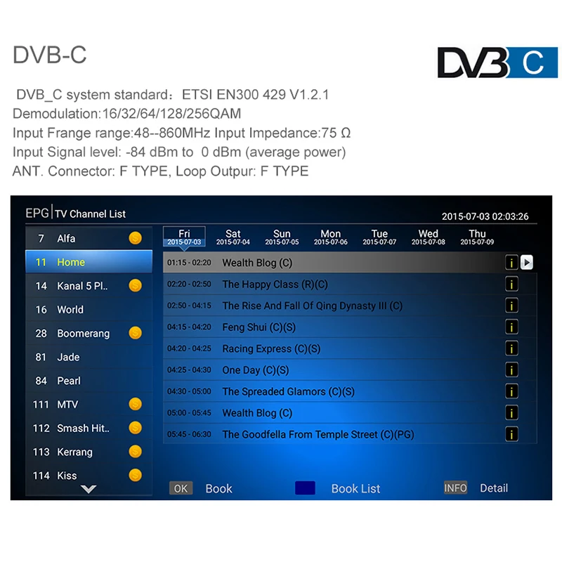 ТВ приставка MECOOL KII PRO Android 7 1 DVB S2 K2 Amlogic S905D четырехъядерный 2G16G 4K Cline NEWCAMD 2 4/5 ГГц