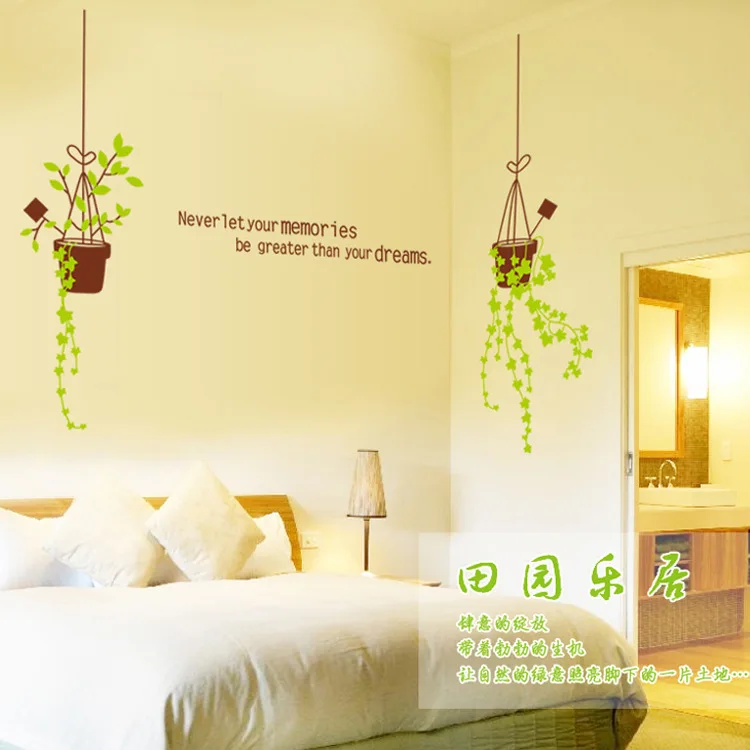 Домашний декор настенные наклейки домашнее украшение для спальни кабинета