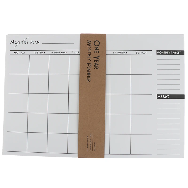 Календарь ежемесячный планировщик месячный дневник ежедневник органайзер