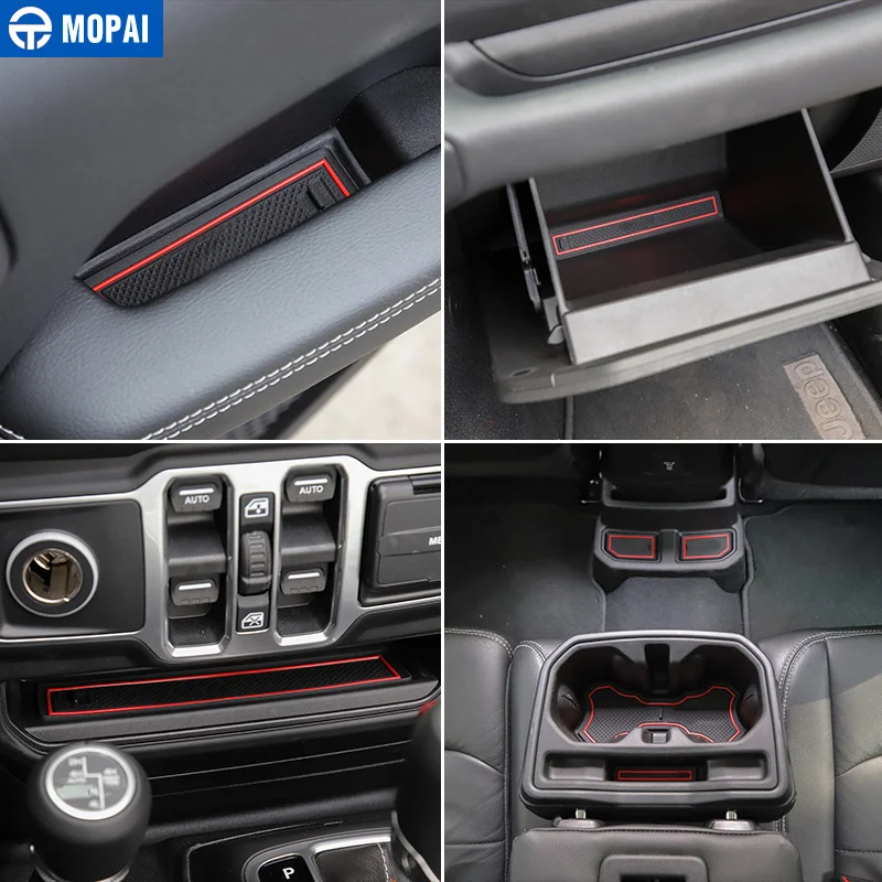 MOPAI коврик для паза двери автомобиля Jeep Gladiator JT 2018 + латексный автомобильный