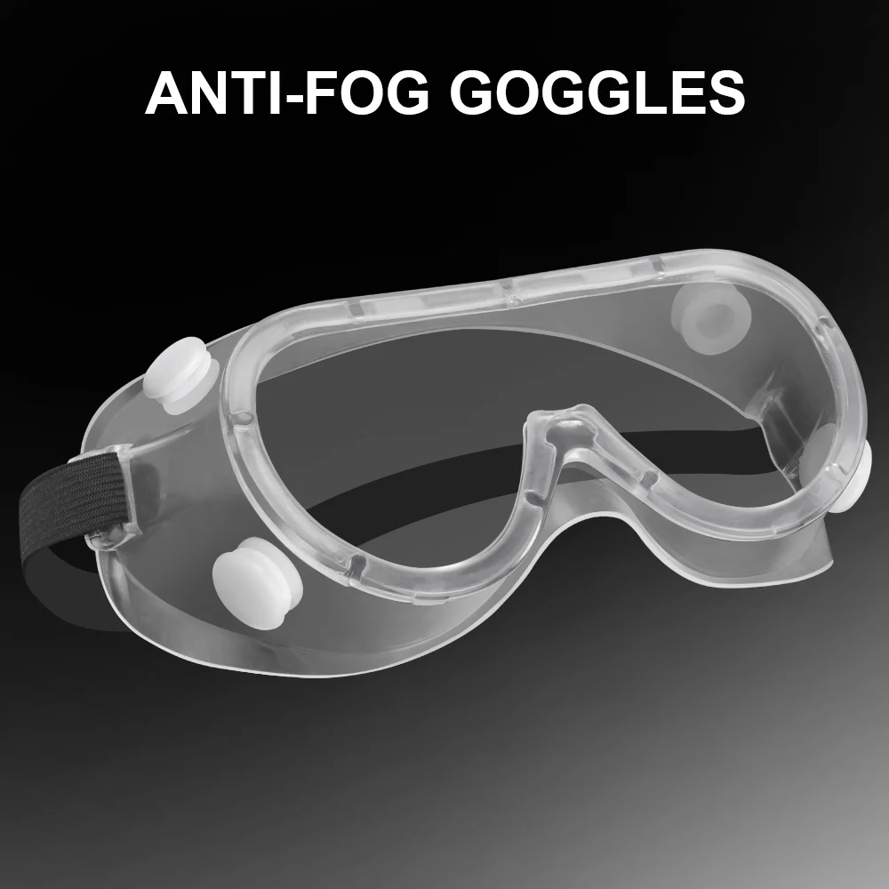 

HD ​Clear Safety Totally Closed Goggles Dust-proof Splash-proof Windproof Anti-fog Cycling Lab Labor Glasse Protective Equipment