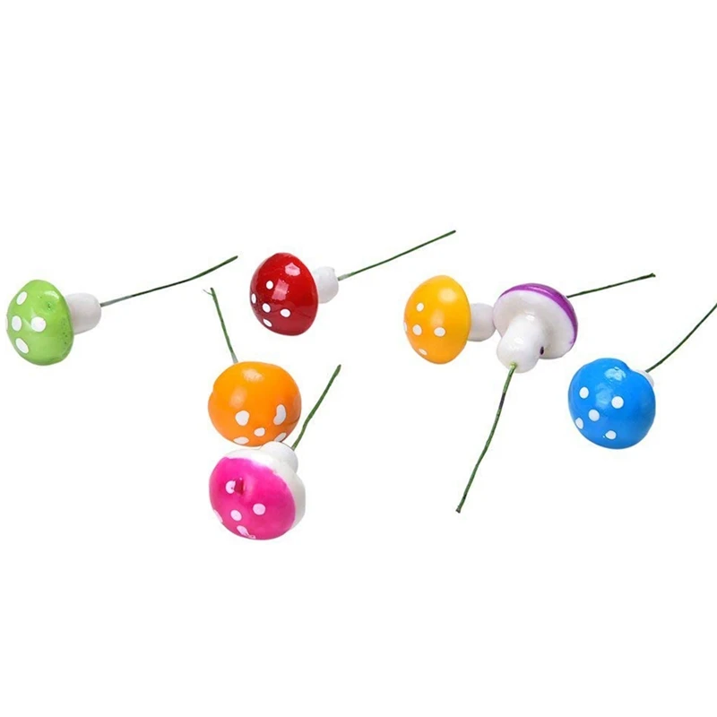 8 шт. миниатюрный Сказочный садовый гриб орнамент кукольный домик растительный