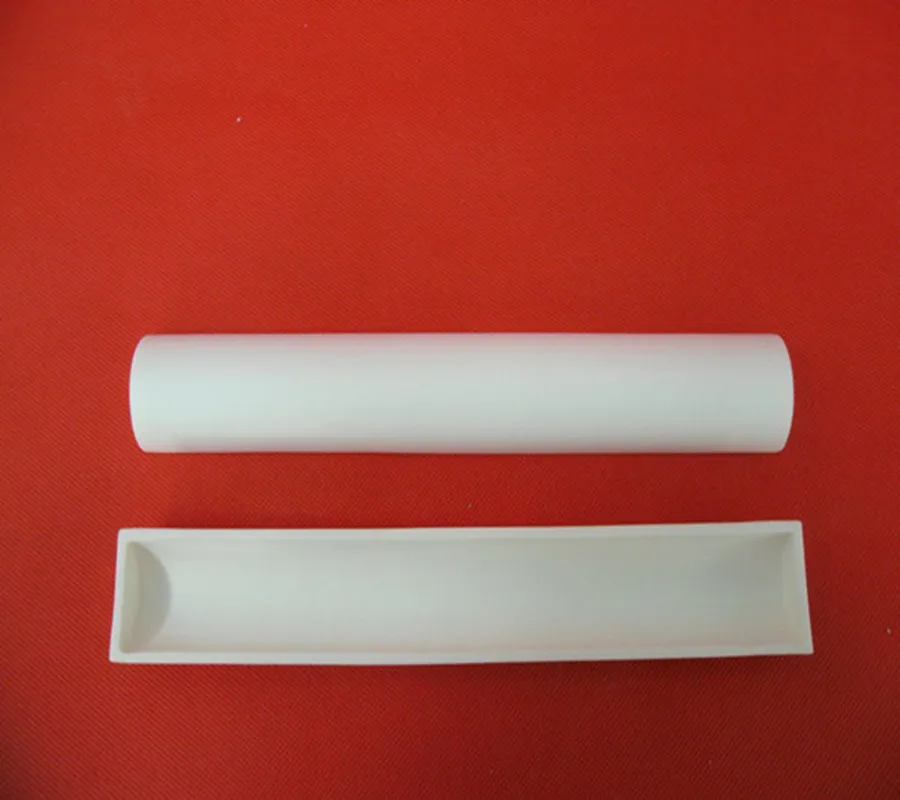 99.3% глиноземный тигель/250*40*18/полукруглый тигель/керамический тигель