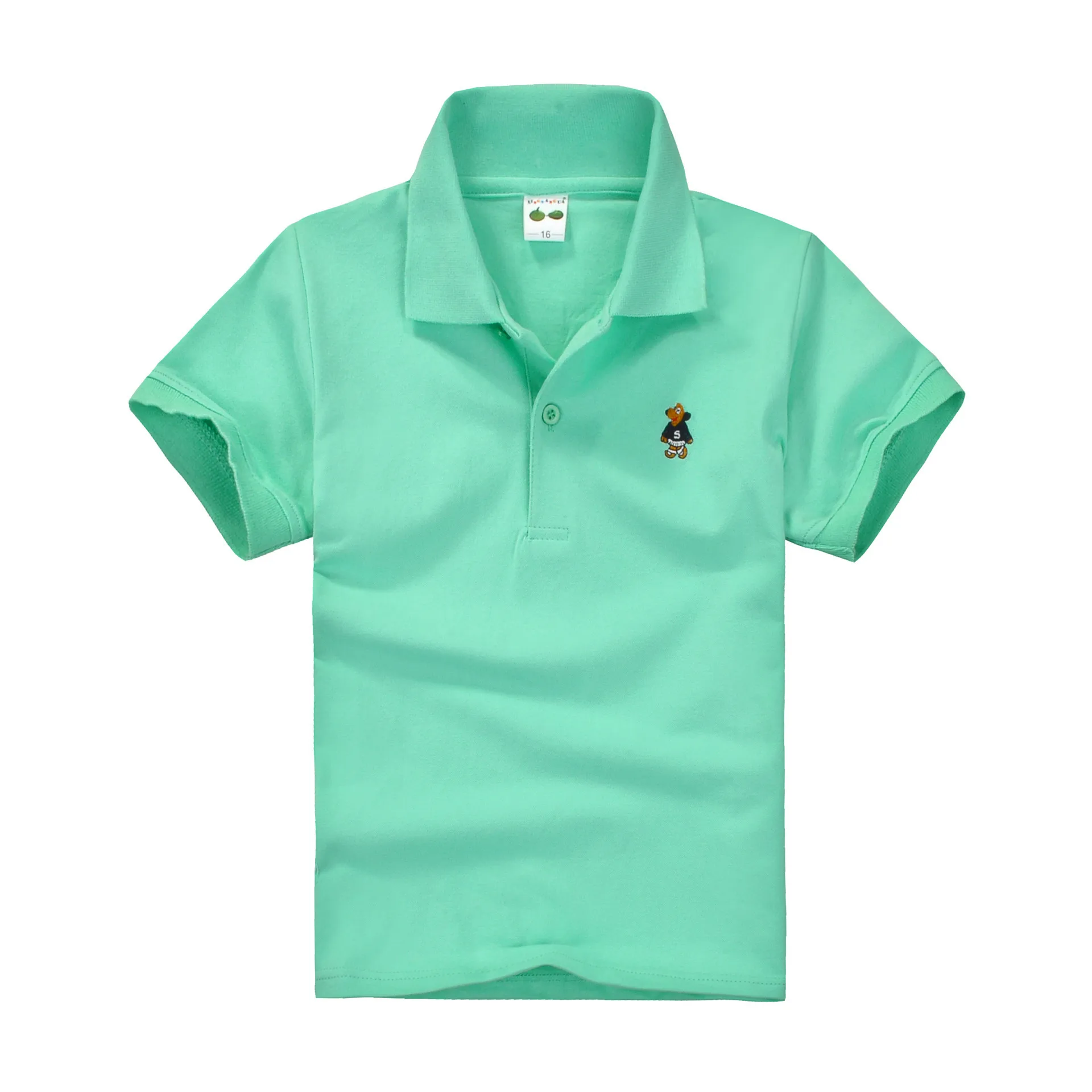 

SAILEROAD 3-15Years Kids Tops T Shirt New Summer Baby Boys Short Sleeves Cotton Teenager Children Solid Color Shirts Clothes