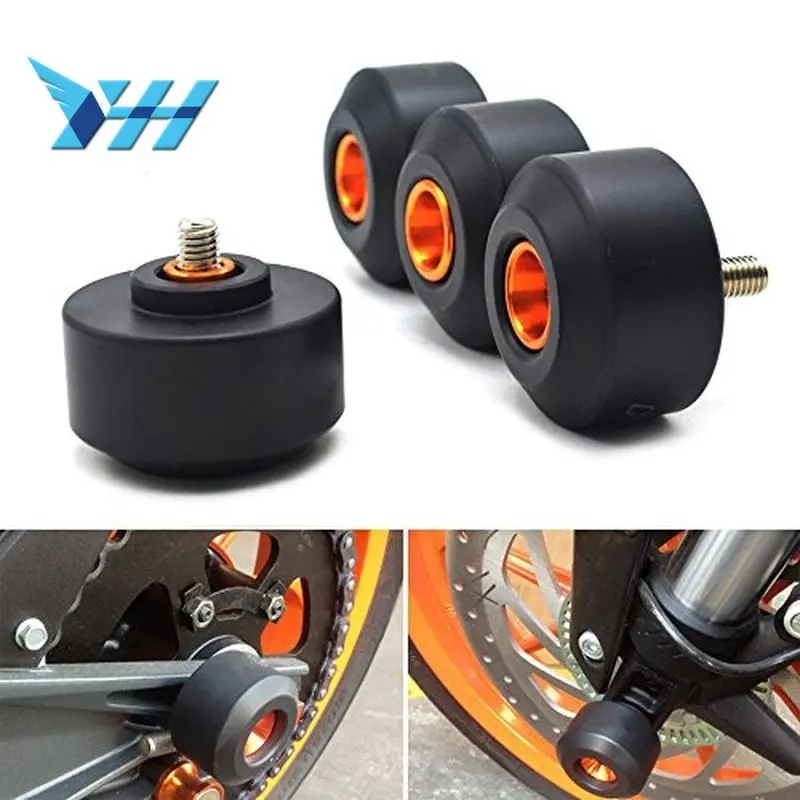 Мотоциклетные передние и задние вилки колеса протектор рамки слайдер Краш