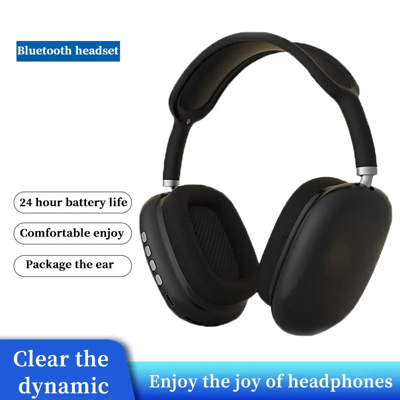 

Airpodding Max Headset Smart Noise Reduction Bluetooth Earphone Wireless Headphones Stereo Sound for IOS Android Phones