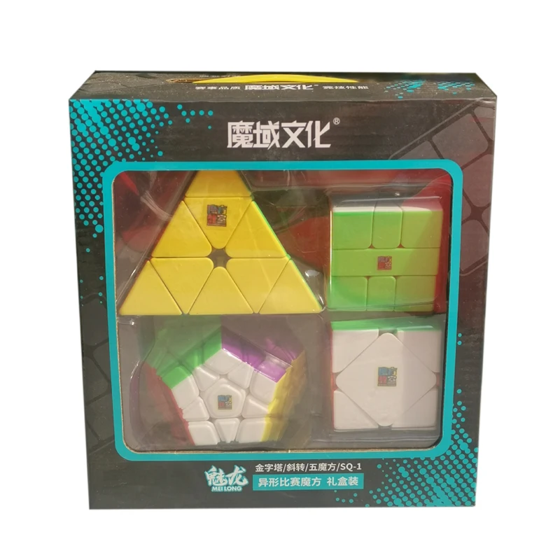 MoYu Cubing классная Подарочная коробка куб 2x2 3x3 4x4 5x 5 кубик рубика скоростей
