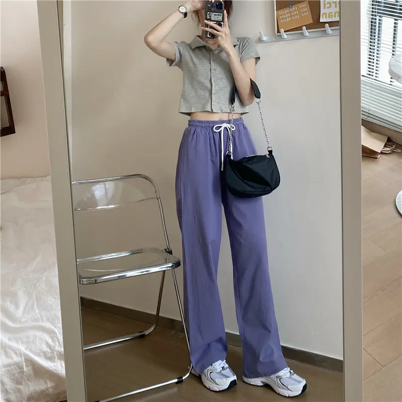 Брюки Alien Kitty женские универсальные спортивные однотонные Короткие штаны с