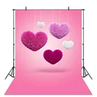 Фон для фотосъемки на День Св. Валентина 14 февраля розовый фон для любви реквизит для фотостудии