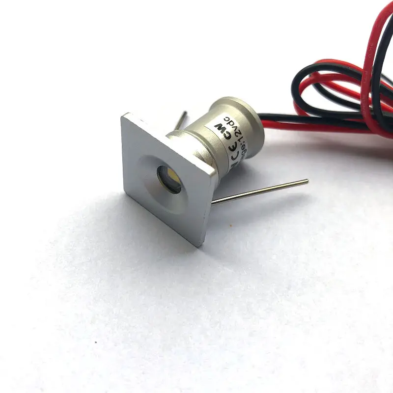 9 шт. 1 Вт квадратный светодиодный мини-светильник IP65 наружный светильник для сада