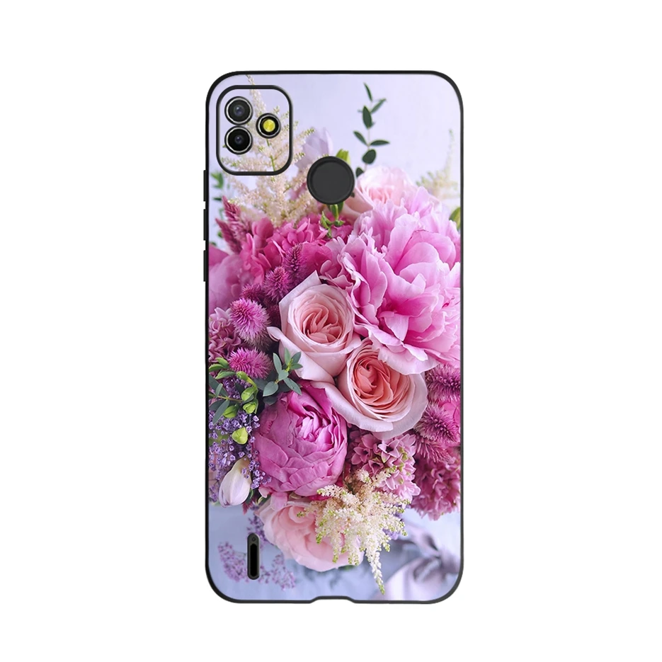 Чехол для Tecno Pop 5 4 мягкий силиконовый милый мультяшный чехол чехлы Pop5 телефона s